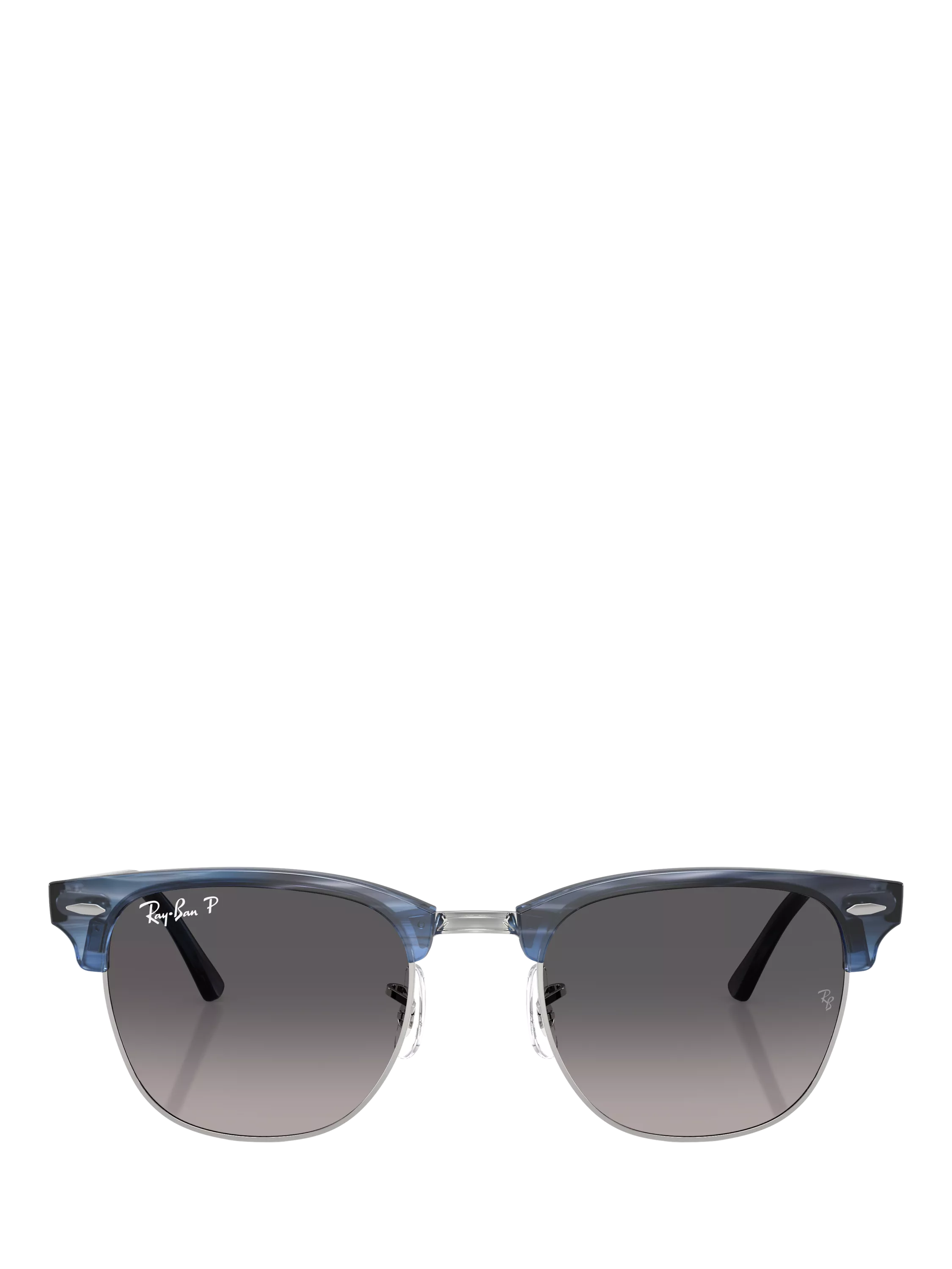 Ray-Ban square sunglasses blue/grey 51mm, imported from the UK