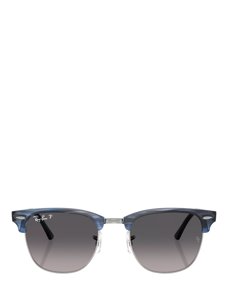 Ray-Ban square sunglasses blue/grey 51mm, imported from the UK