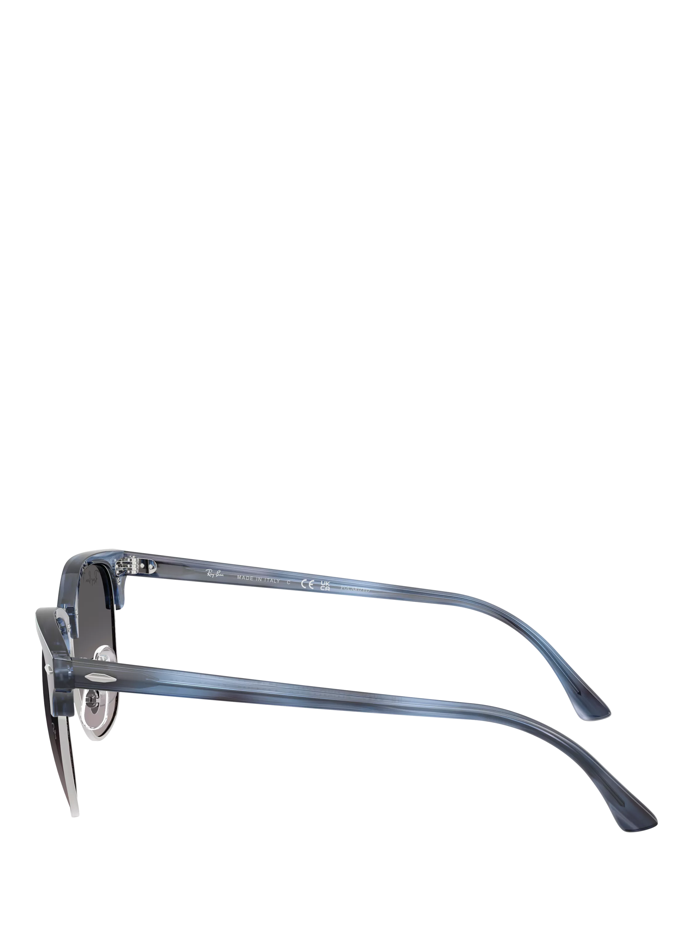 Ray-Ban square sunglasses blue/grey 51mm, imported from the UK