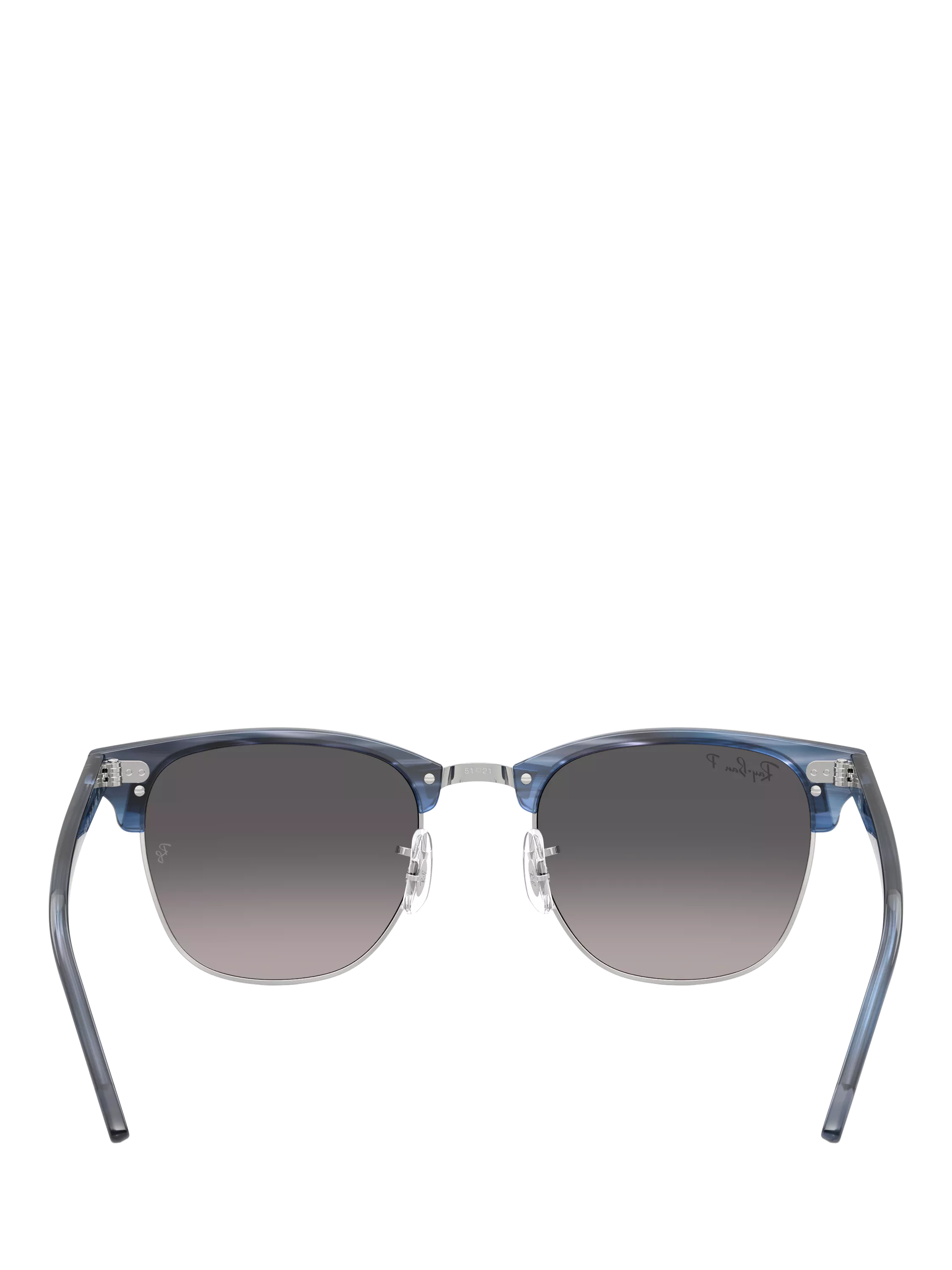 Ray-Ban square sunglasses blue/grey 51mm, imported from the UK