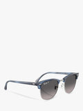 Ray-Ban square sunglasses blue/grey 51mm, imported from the UK