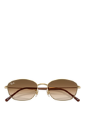 Ray-Ban RB3749 irregular sunglasses gold/brown 58mm, imported from the UK