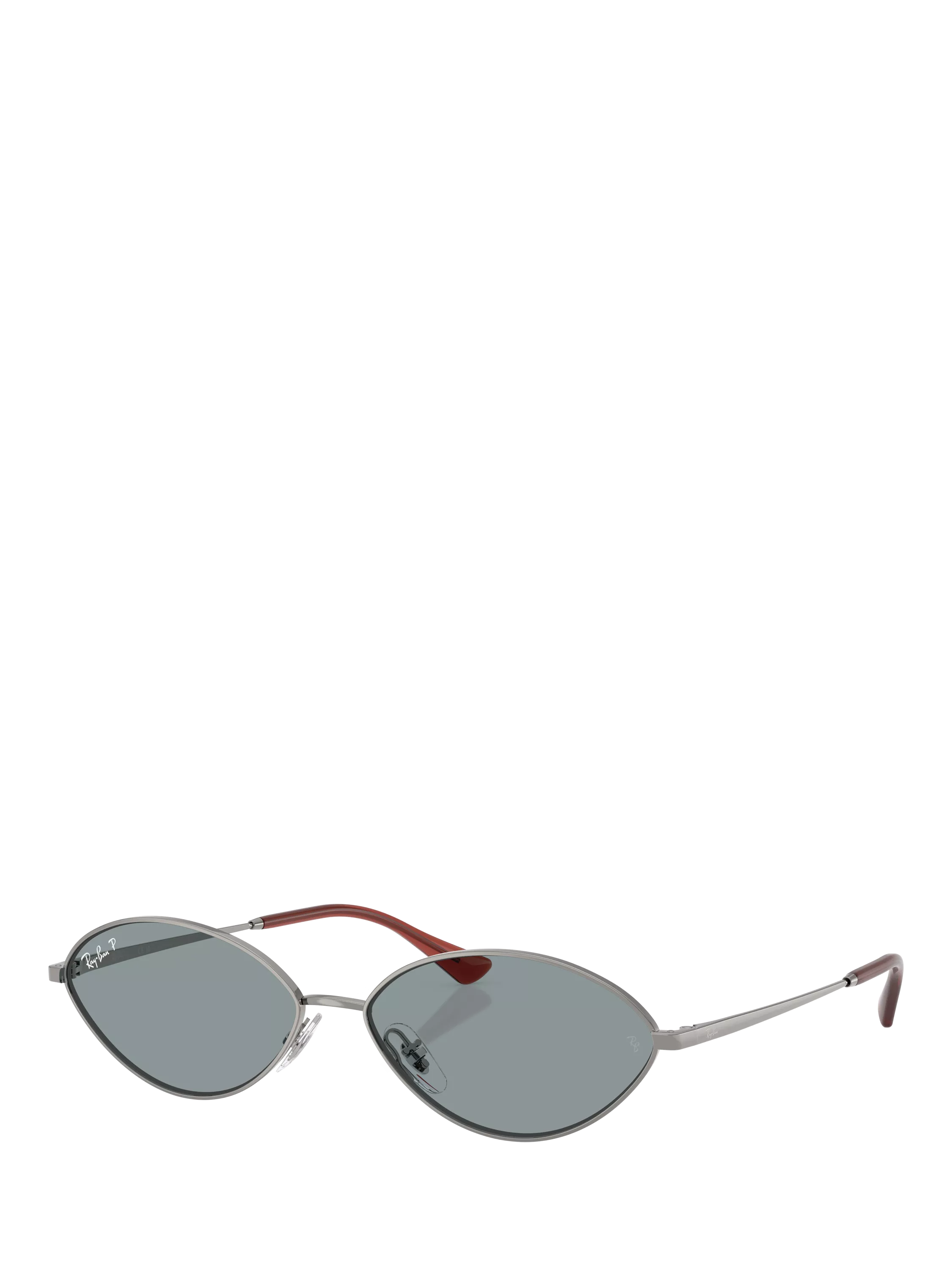 Ray-Ban oval polarised sunglasses 59mm, UK version