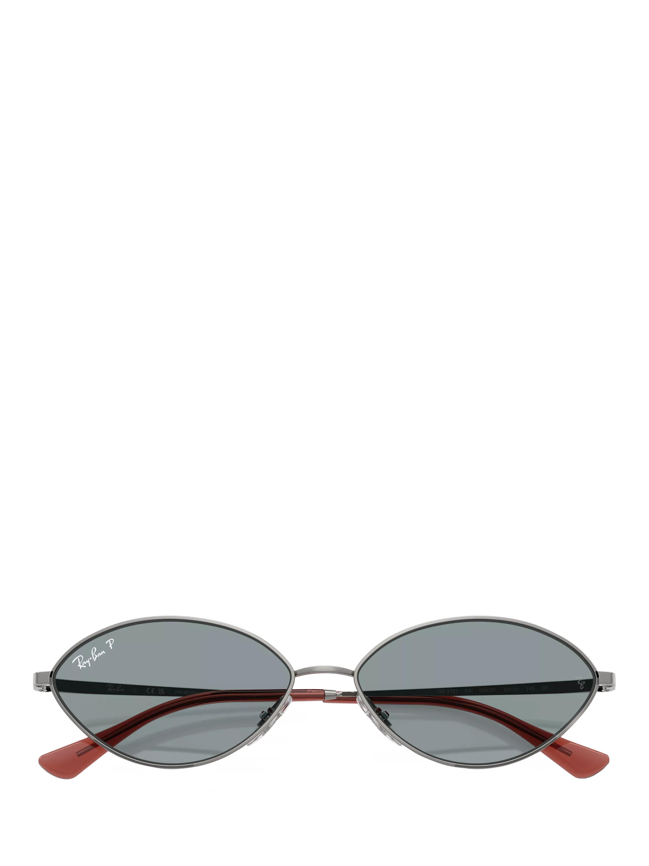 Ray-Ban oval polarised sunglasses 59mm, UK version