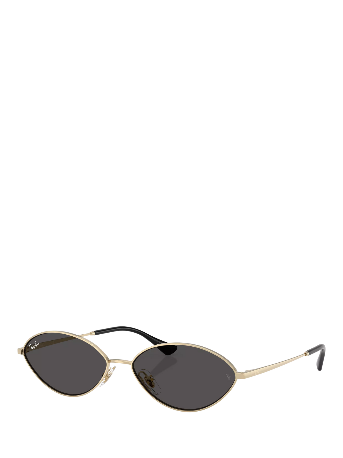 Ray-Ban oval sunglasses Gold/Black, imported from the UK