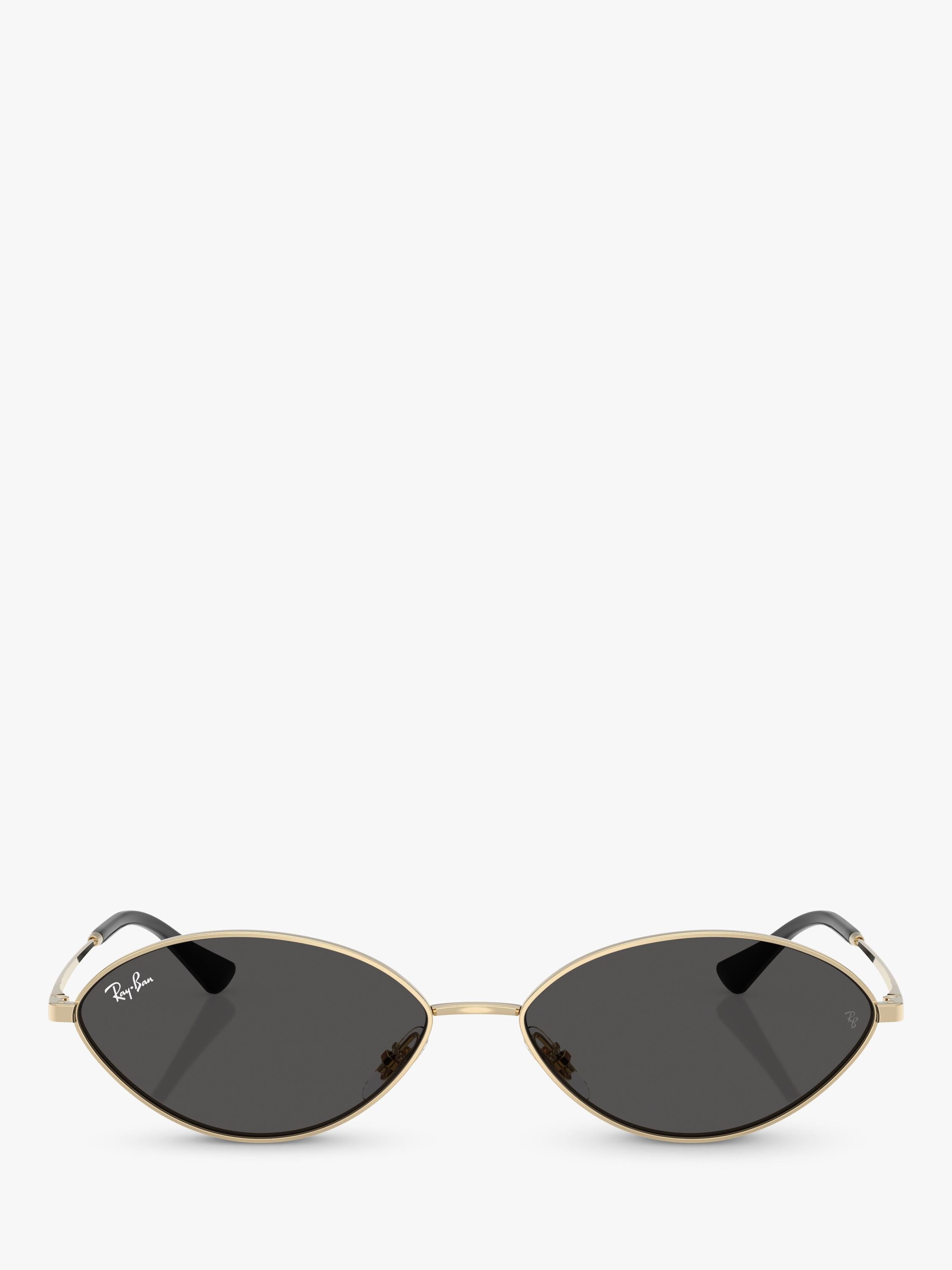 Ray-Ban oval sunglasses Gold/Black, imported from the UK