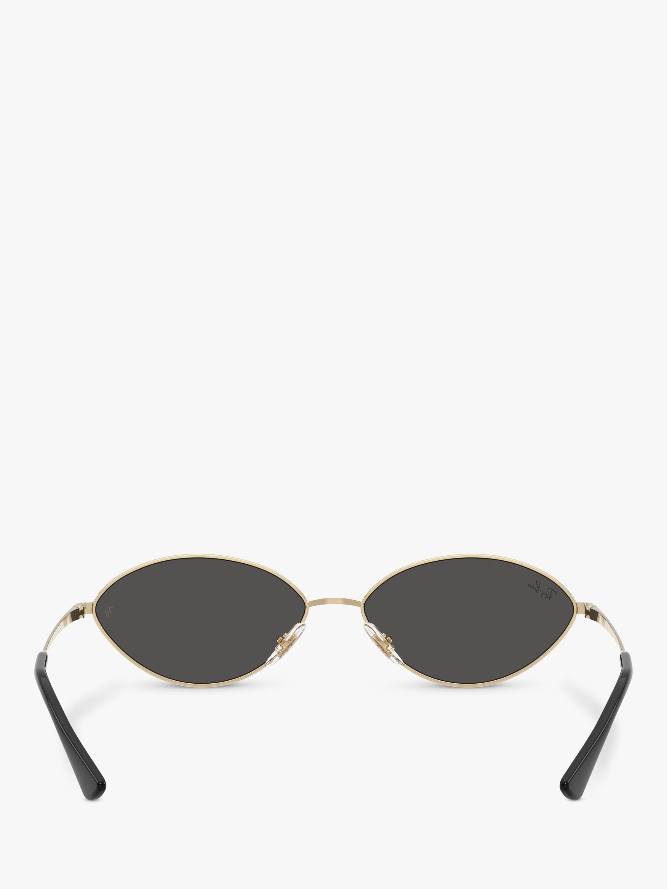 Ray-Ban oval sunglasses Gold/Black, imported from the UK
