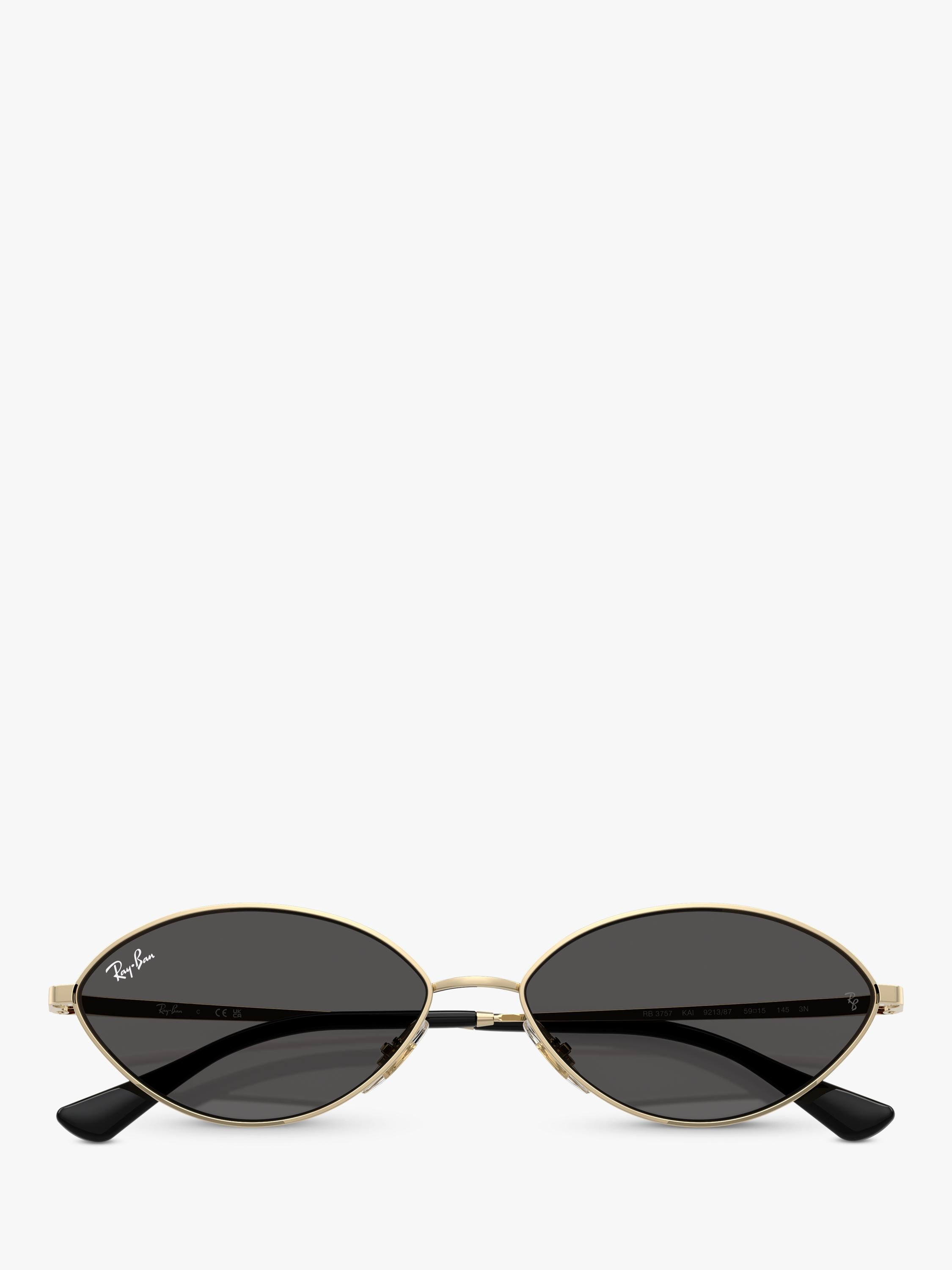 Ray-Ban oval sunglasses Gold/Black, imported from the UK