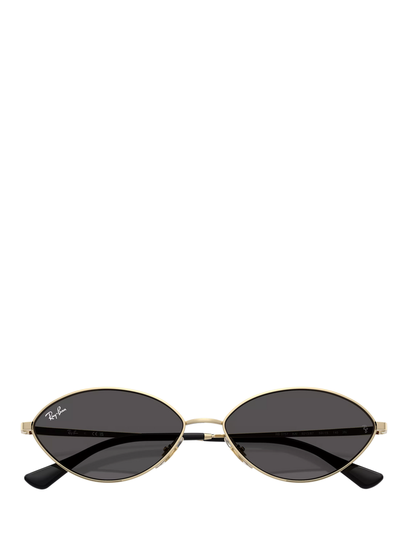 Ray-Ban oval sunglasses Gold/Black, imported from the UK
