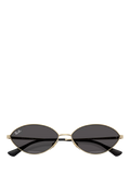Ray-Ban oval sunglasses Gold/Black, imported from the UK