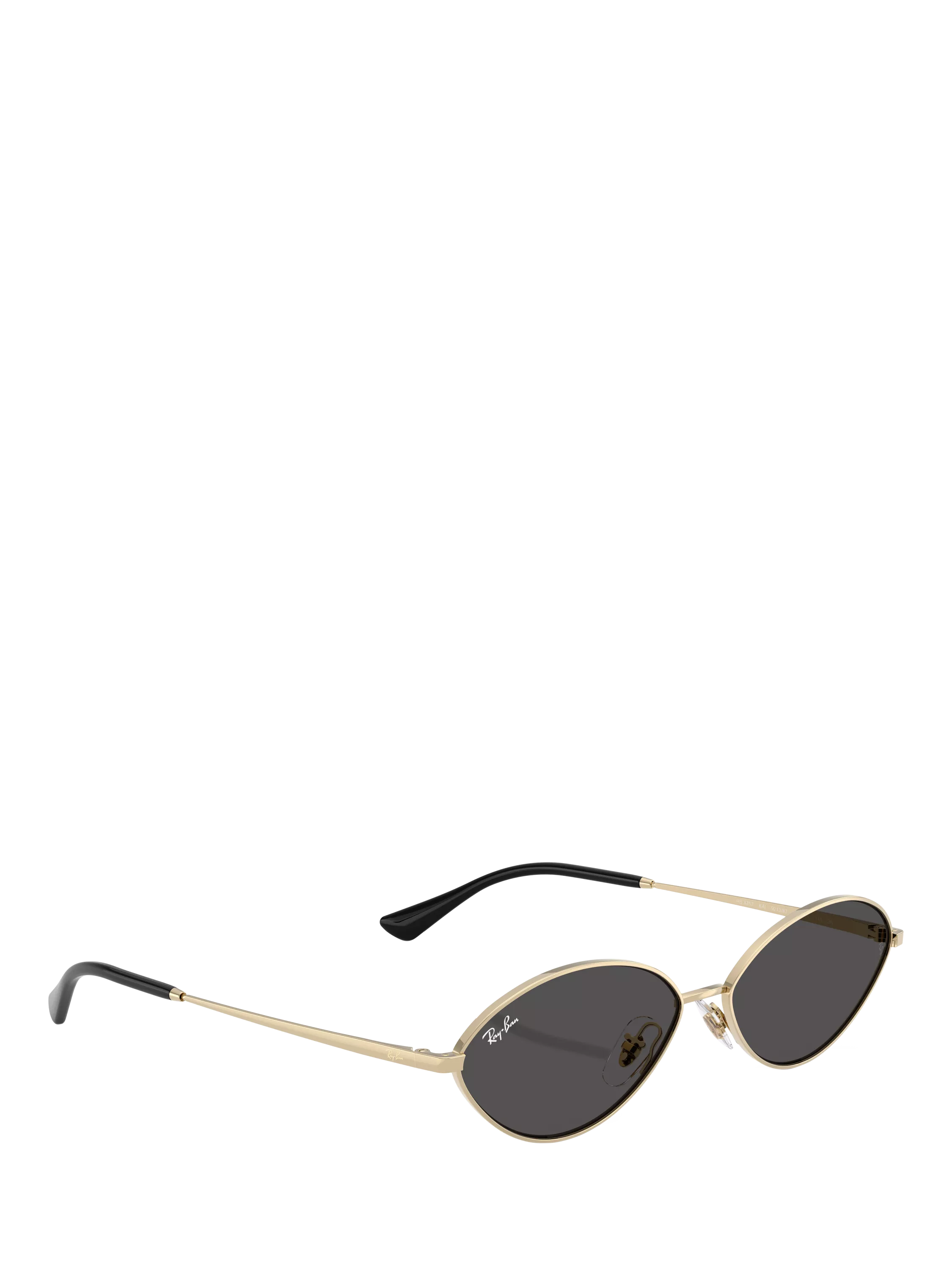 Ray-Ban oval sunglasses Gold/Black, imported from the UK