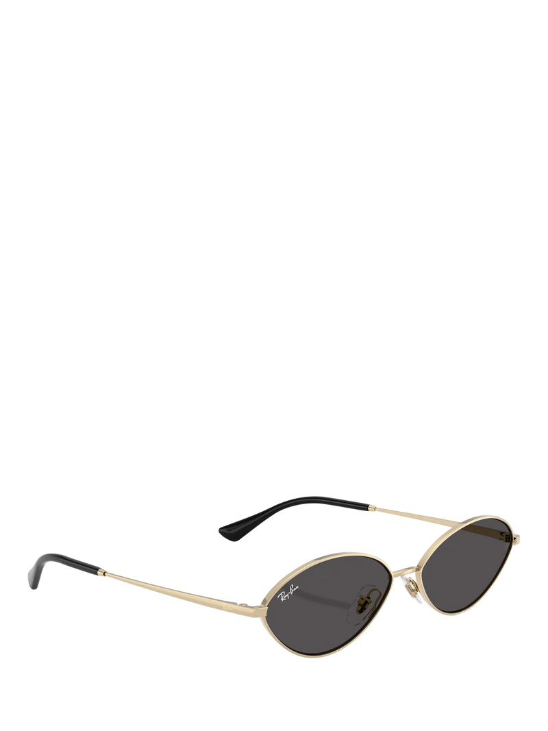 Ray-Ban oval sunglasses Gold/Black, imported from the UK