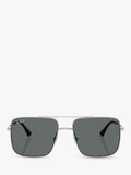 Ray-Ban polarised square sunglasses metal frame - British product