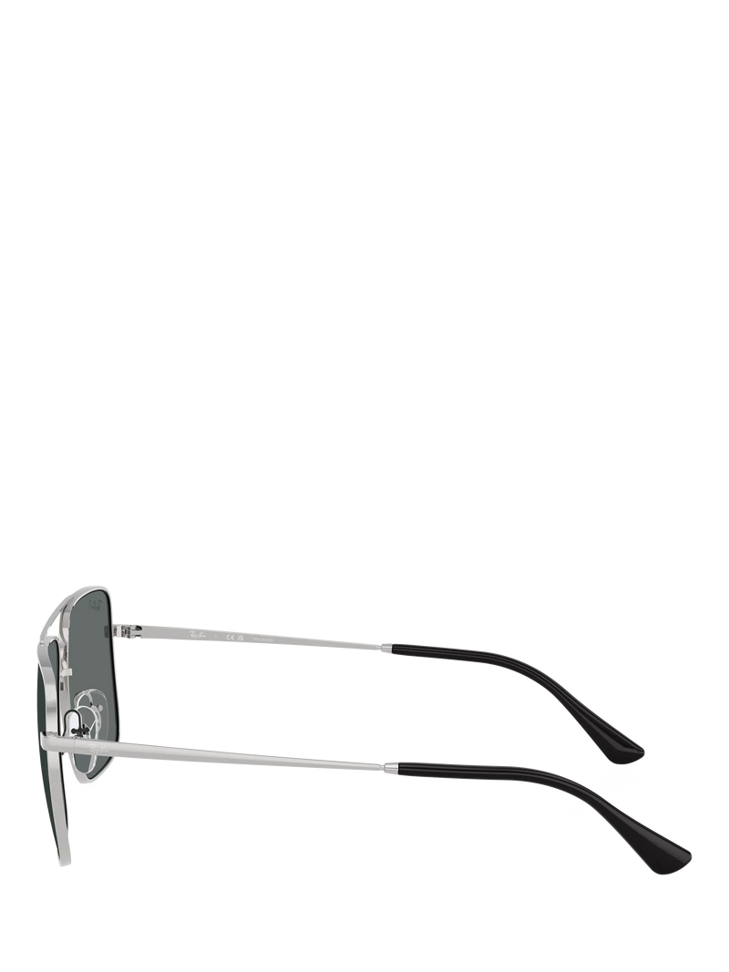 Ray-Ban polarised square sunglasses metal frame - British product