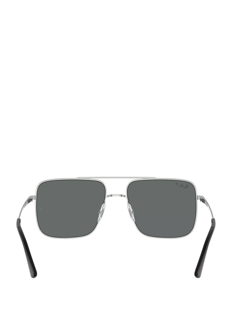 Ray-Ban polarised square sunglasses metal frame - British product