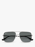 Ray-Ban polarised square sunglasses metal frame - British product