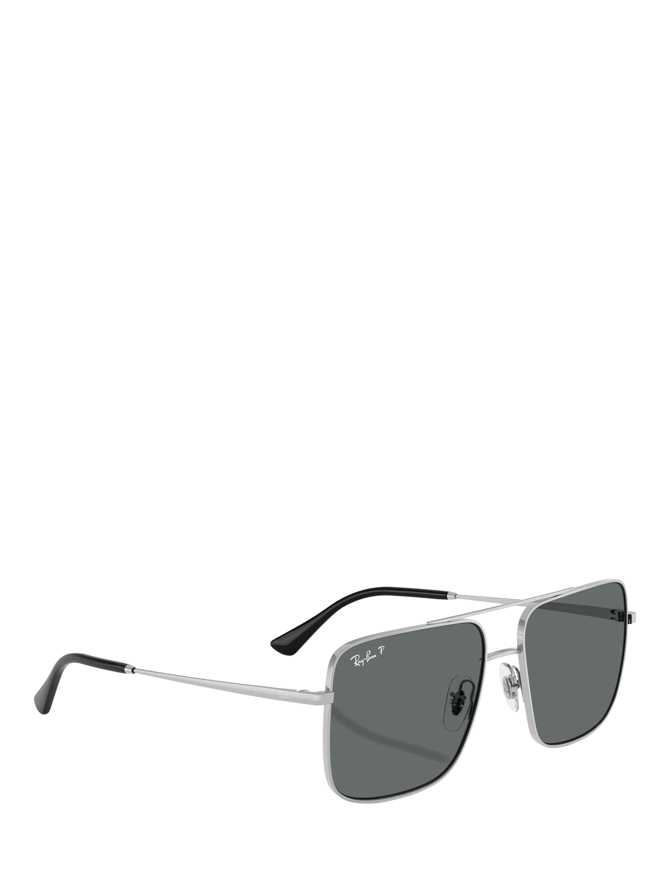 Ray-Ban polarised square sunglasses metal frame - British product