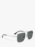 Ray-Ban polarised square sunglasses metal frame - British product