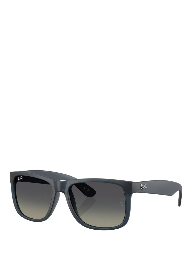 Ray-Ban RB4165 square sunglasses blue grey plastic frame - British product