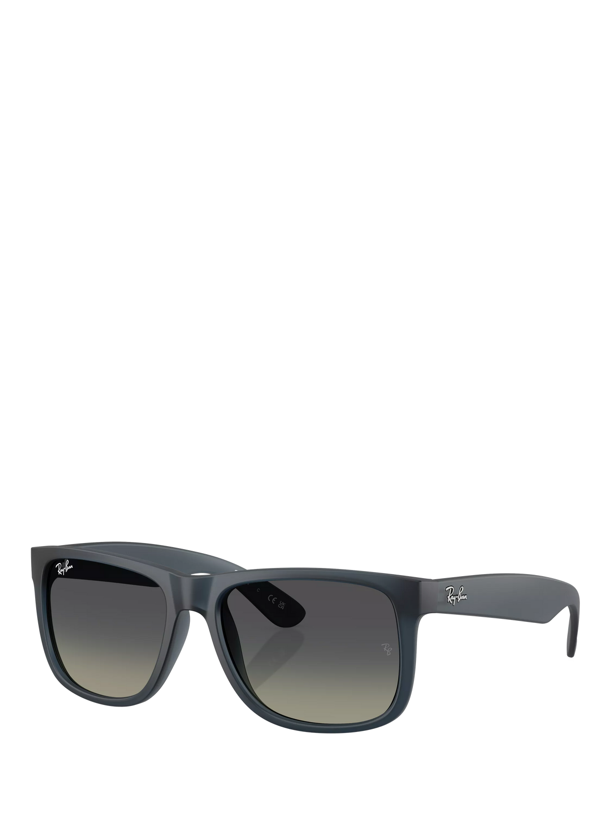 Ray-Ban RB4165 square sunglasses blue grey plastic frame - British product