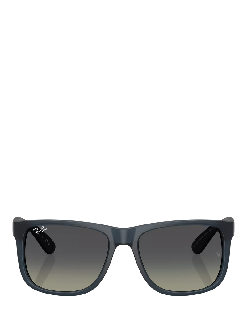 Ray-Ban RB4165 square sunglasses blue grey plastic frame - British product