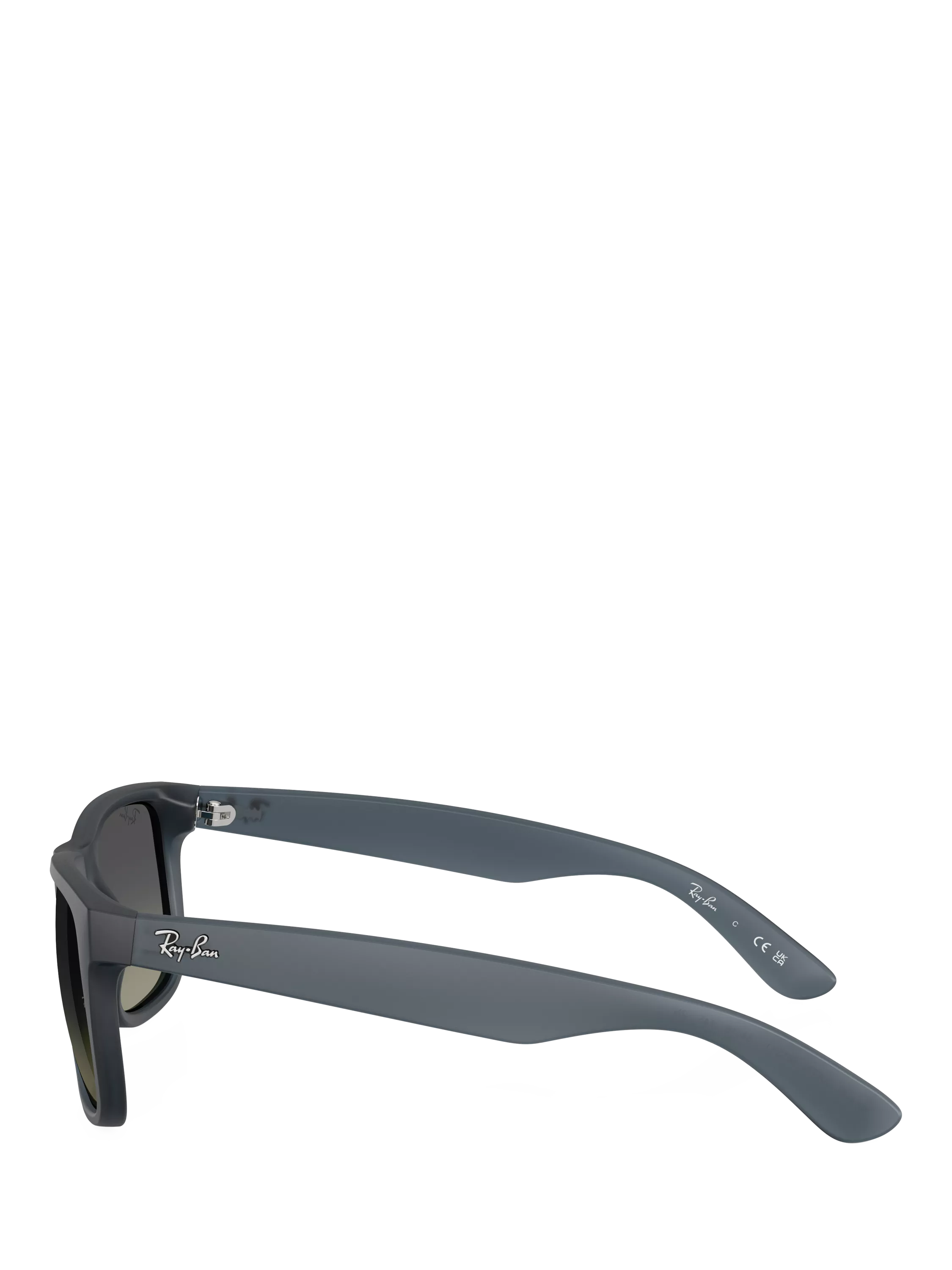 Ray-Ban RB4165 square sunglasses blue grey plastic frame - British product