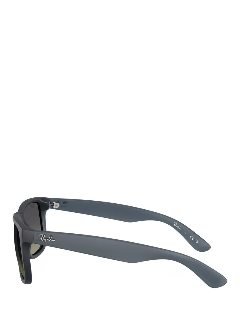 Ray-Ban RB4165 square sunglasses blue grey plastic frame - British product