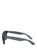 Ray-Ban RB4165 square sunglasses blue grey plastic frame - British product