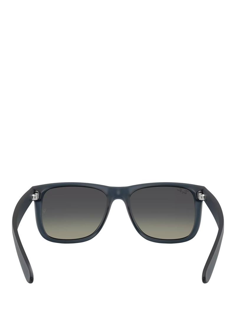 Ray-Ban RB4165 square sunglasses blue grey plastic frame - British product