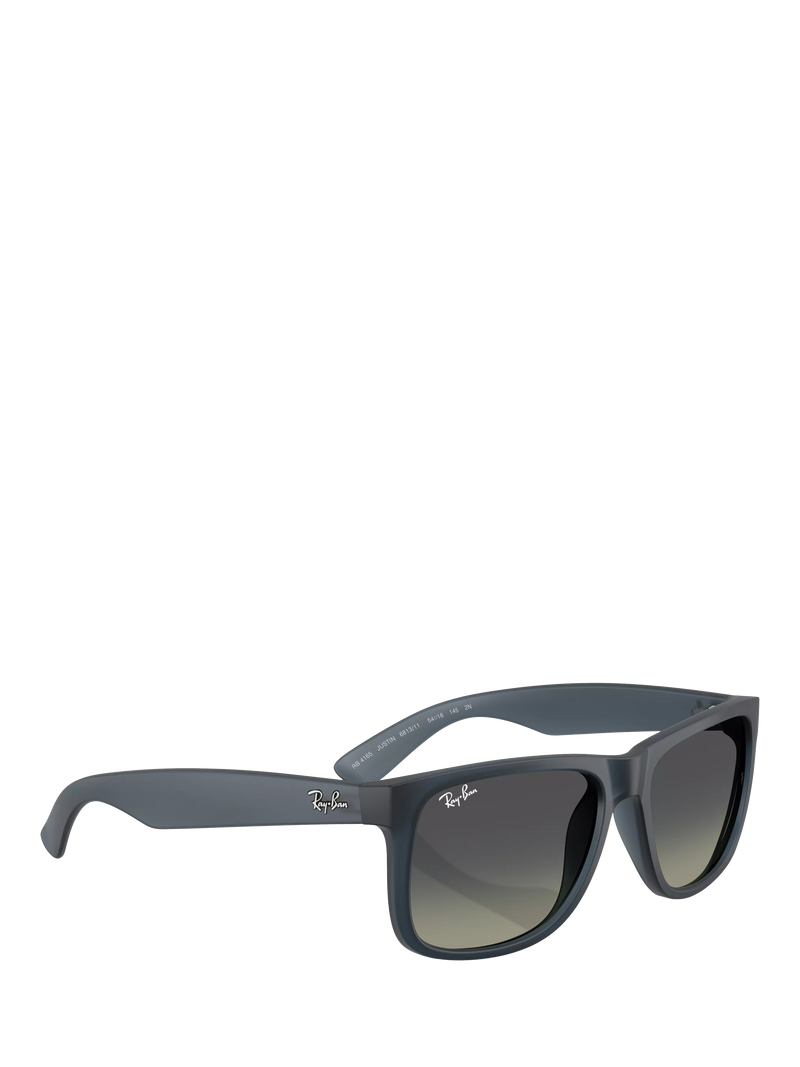 Ray-Ban RB4165 square sunglasses blue grey plastic frame - British product