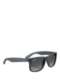 Ray-Ban RB4165 square sunglasses blue grey plastic frame - British product