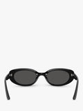 Ray-Ban RB4441 oval sunglasses, UK version