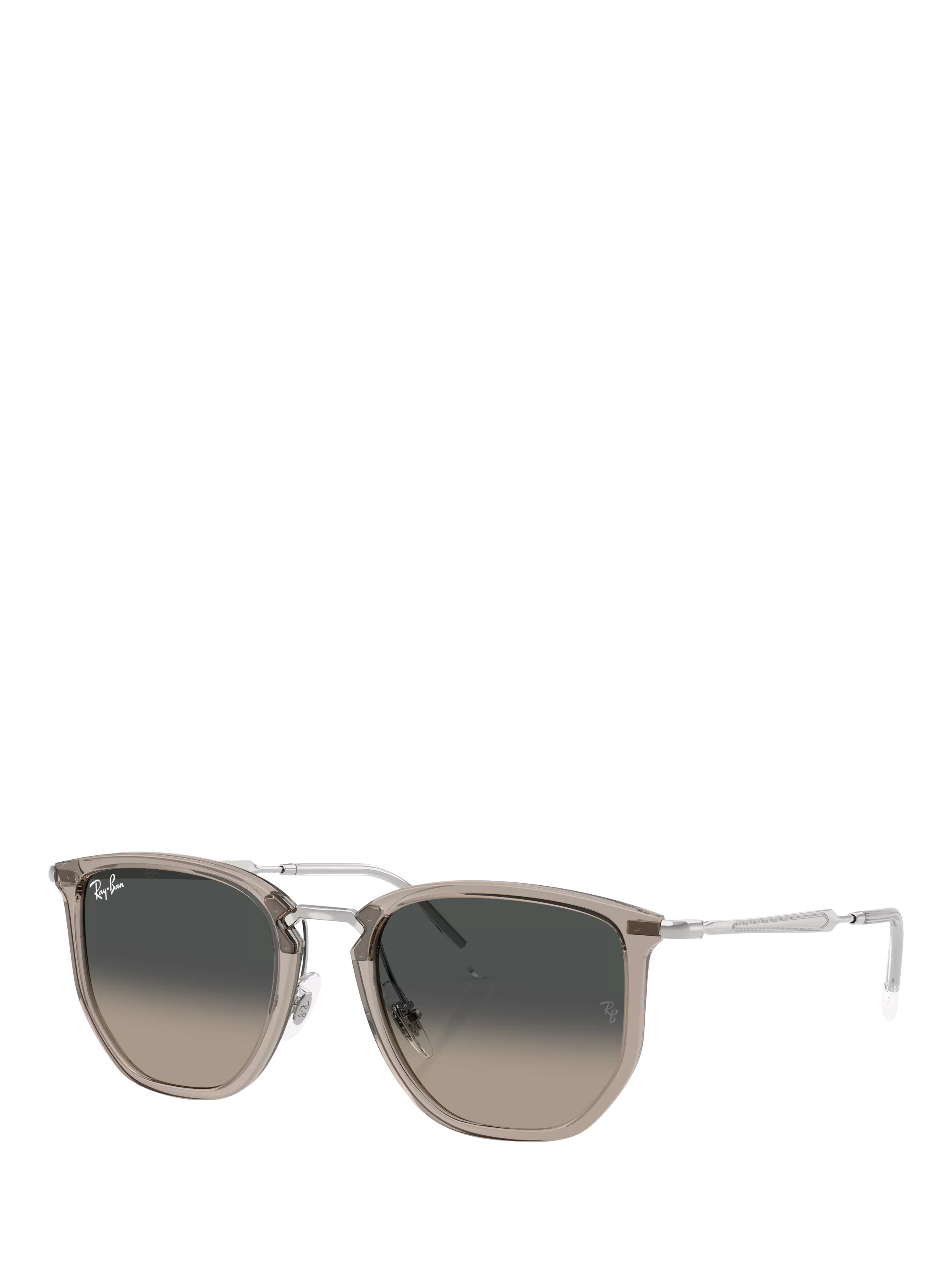 Ray-Ban RB4451 angular sunglasses grey, imported from the UK