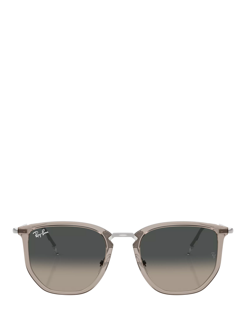 Ray-Ban RB4451 angular sunglasses grey, imported from the UK