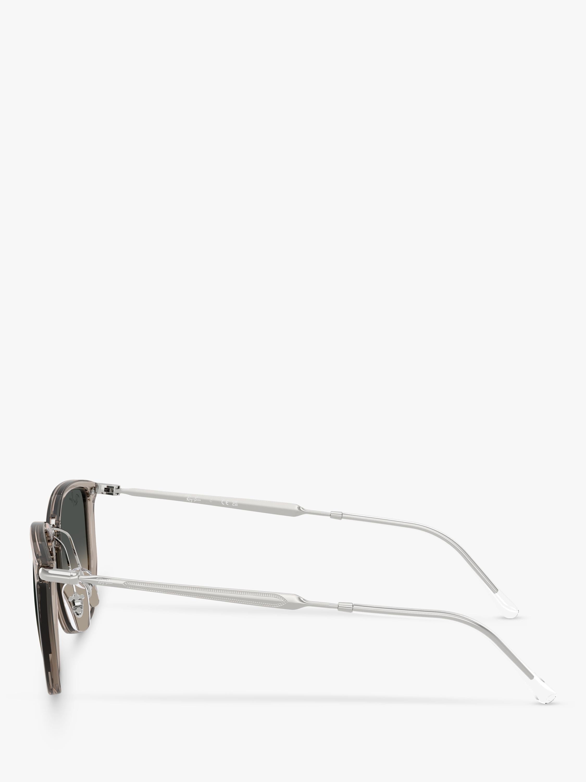 Ray-Ban RB4451 angular sunglasses grey, imported from the UK