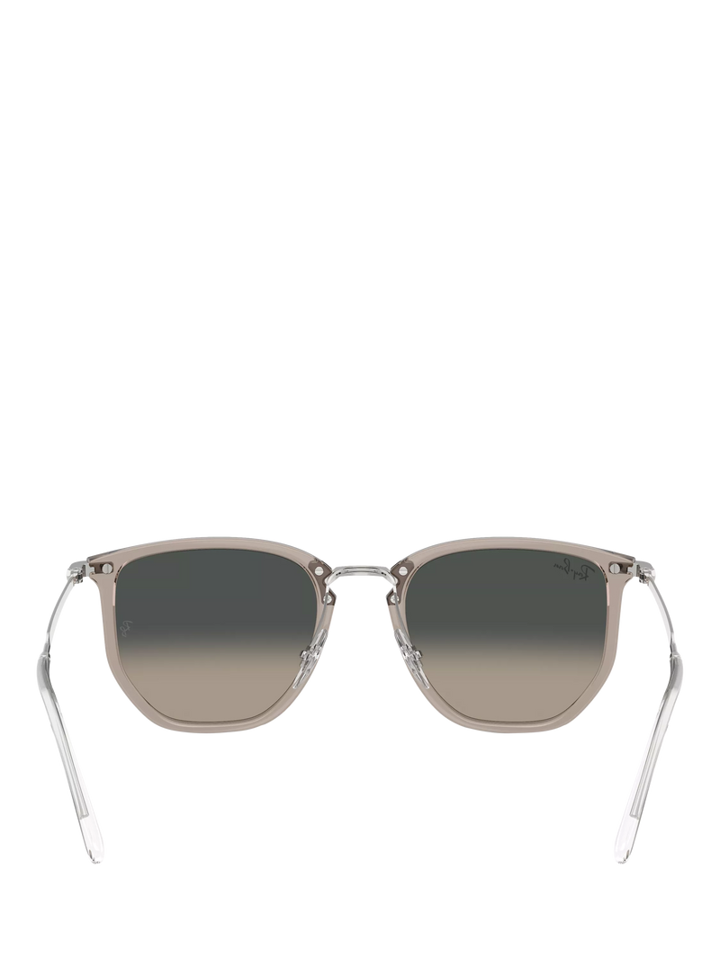 Ray-Ban RB4451 angular sunglasses grey, imported from the UK