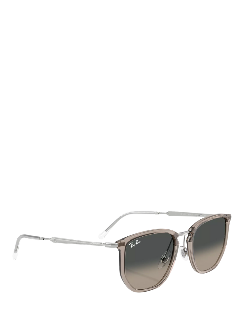 Ray-Ban RB4451 angular sunglasses grey, imported from the UK