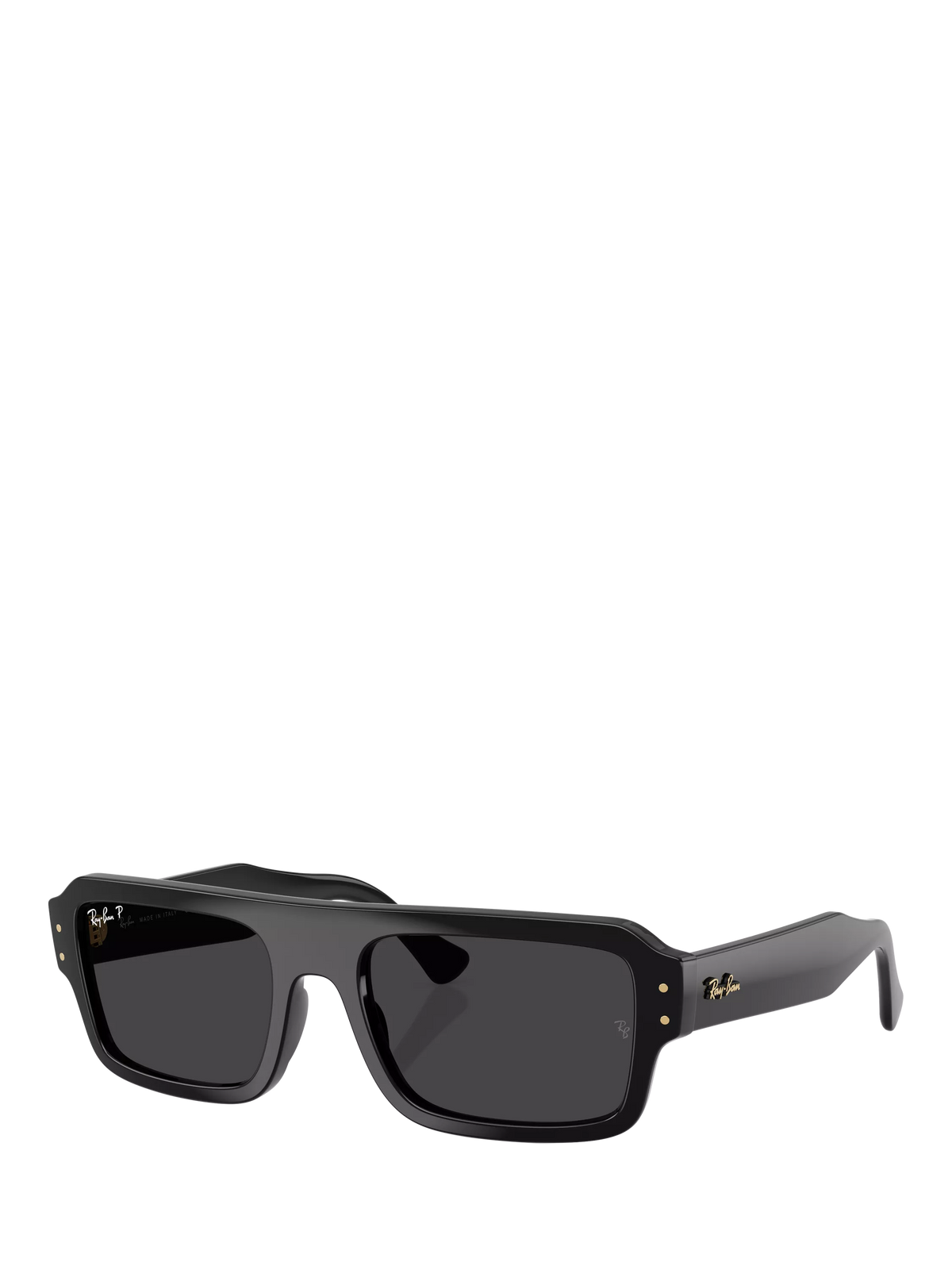 Ray-Ban RB4454 rectangular sunglasses black polarised glass - British product