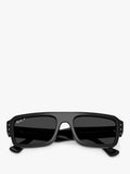 Ray-Ban RB4454 rectangular sunglasses black polarised glass - British product