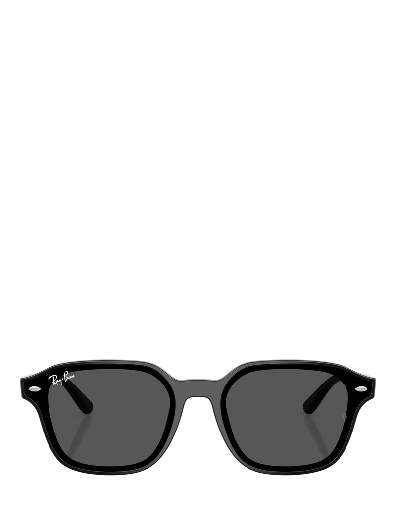 Ray-Ban RB4458 square sunglasses black plastic frame (British brand)