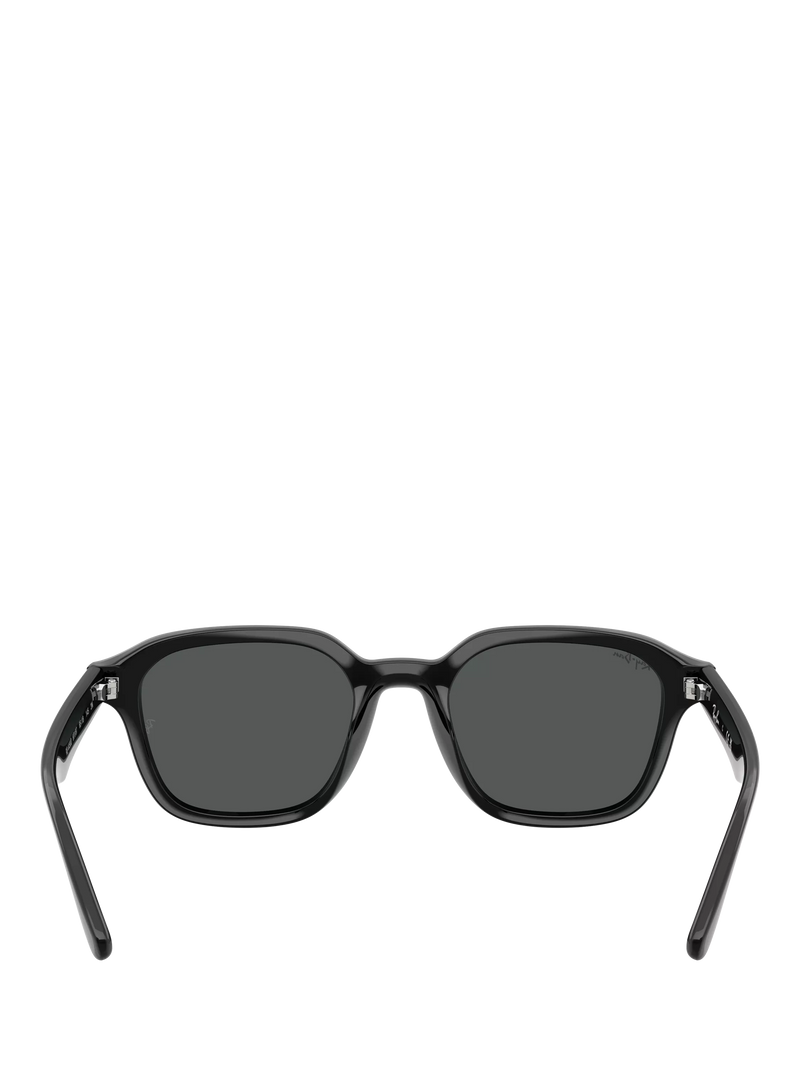 Ray-Ban RB4458 square sunglasses black plastic frame (British brand)