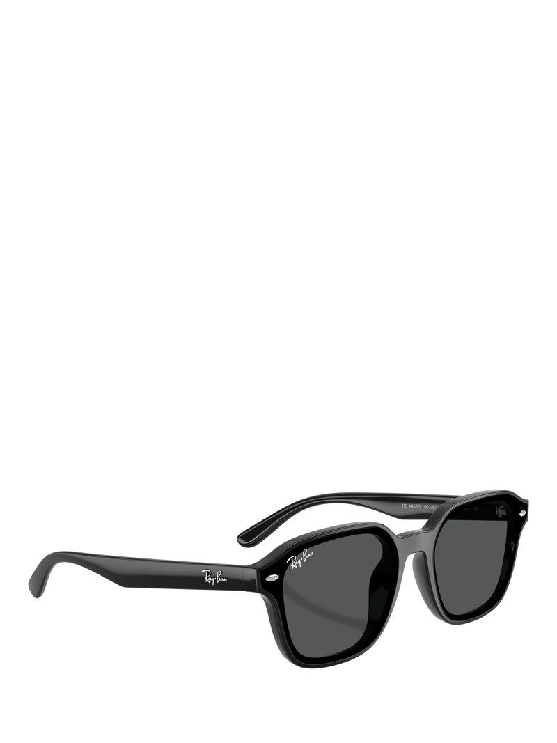 Ray-Ban RB4458 square sunglasses black plastic frame (British brand)