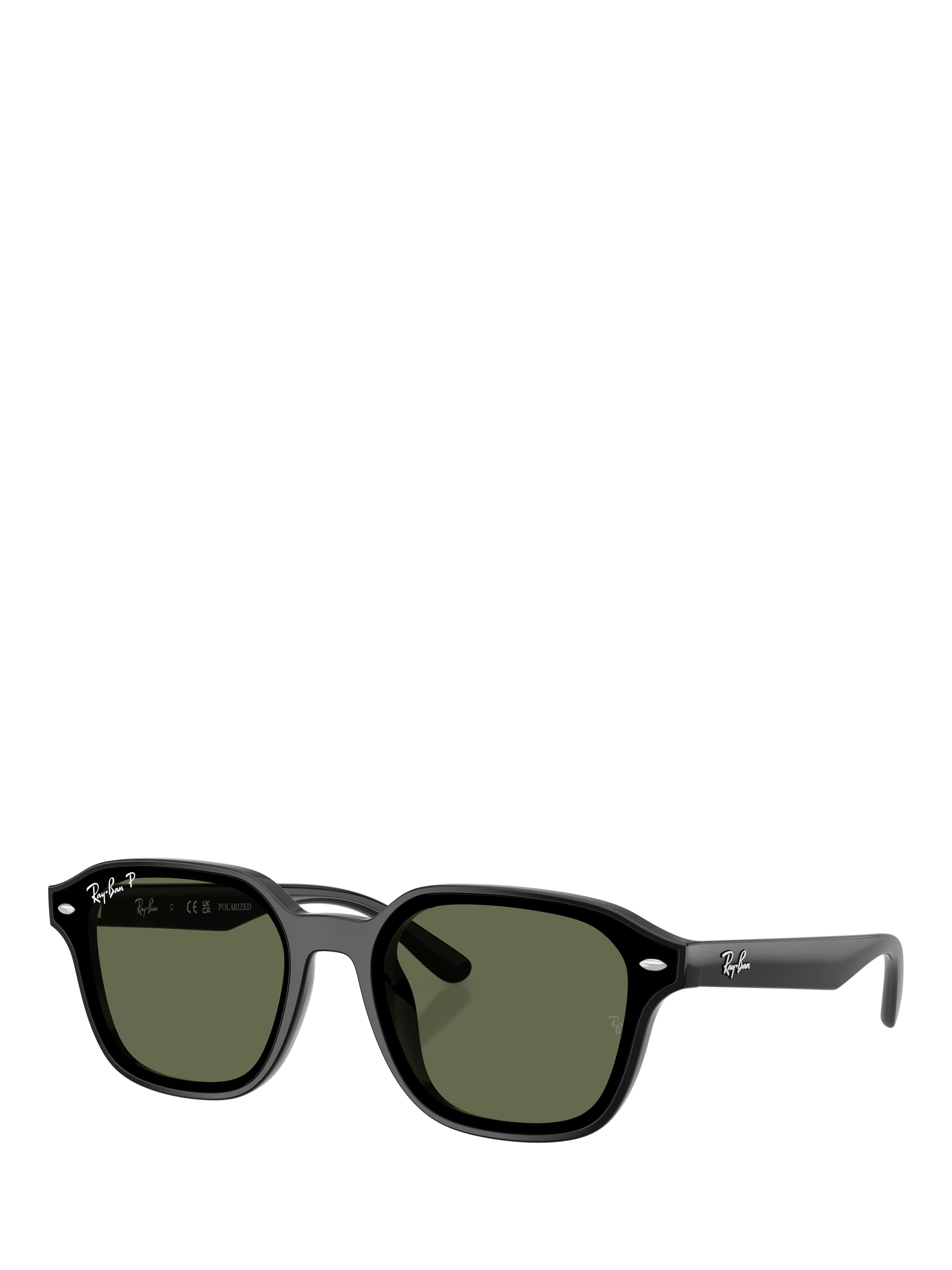 Ray-Ban square sunglasses black polarised lenses (British brand)