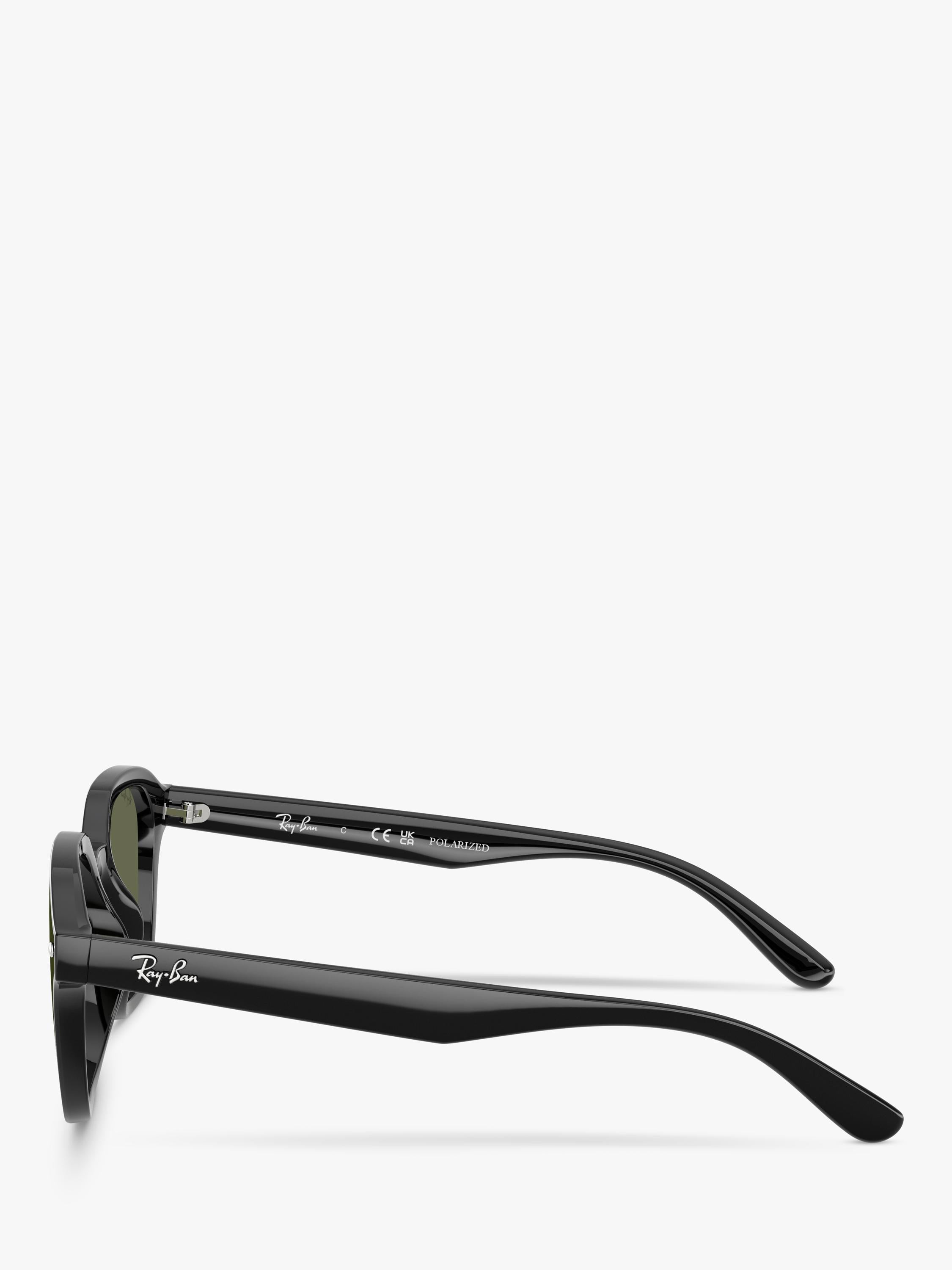 Ray-Ban square sunglasses black polarised lenses (British brand)