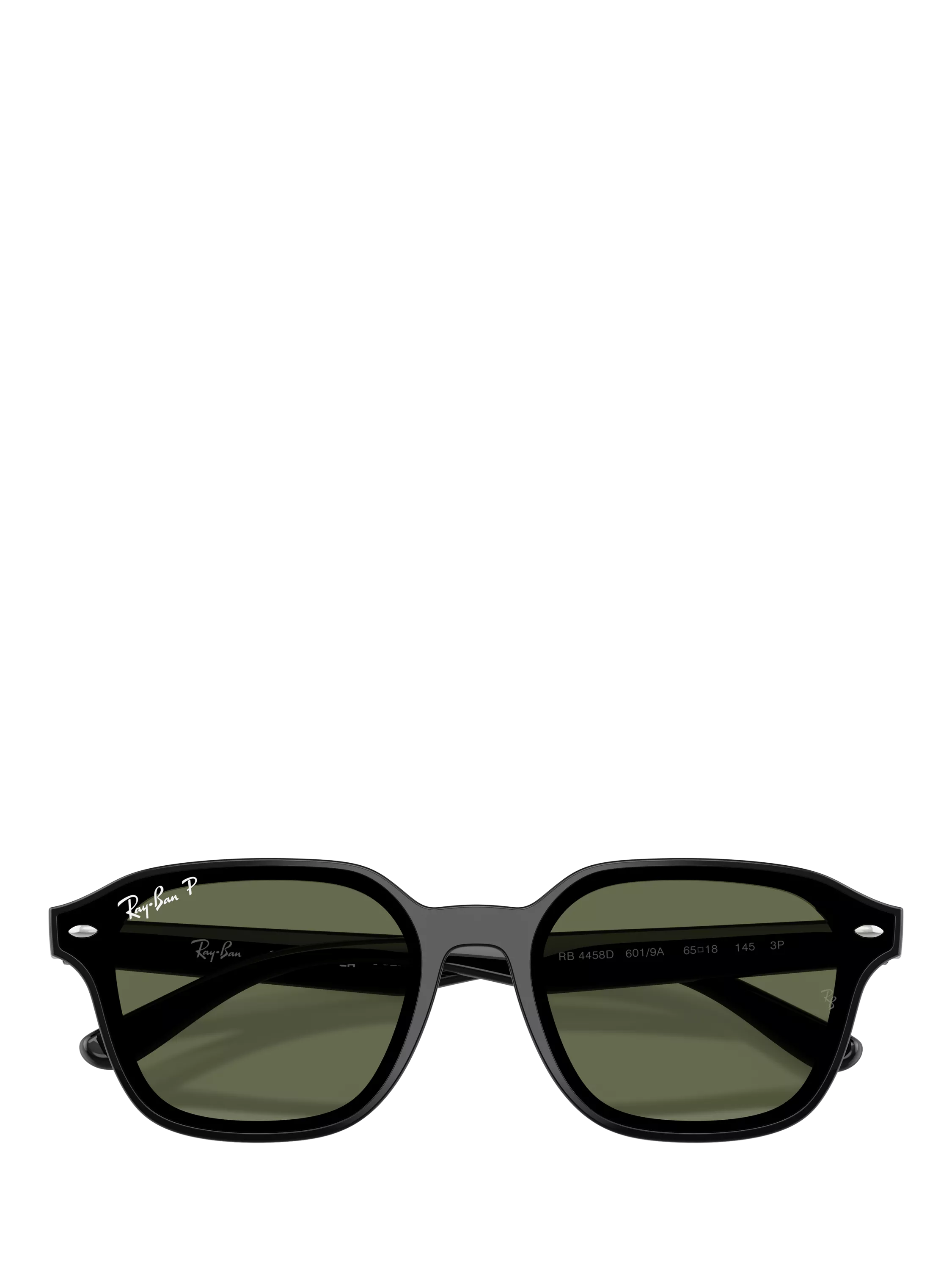 Ray-Ban square sunglasses black polarised lenses (British brand)