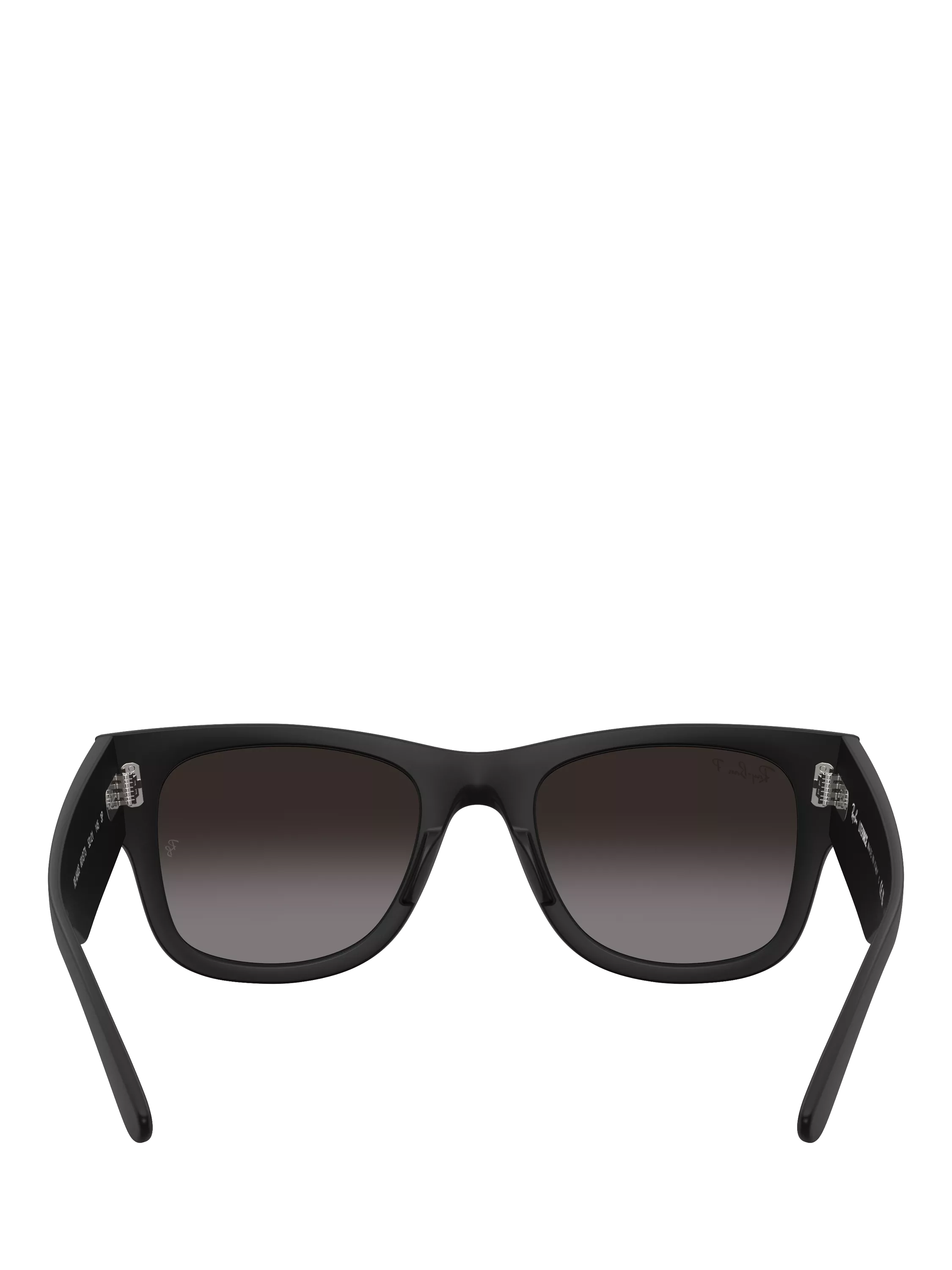 Ray-Ban RB4840S square polarised sunglasses black gradient (British brand)