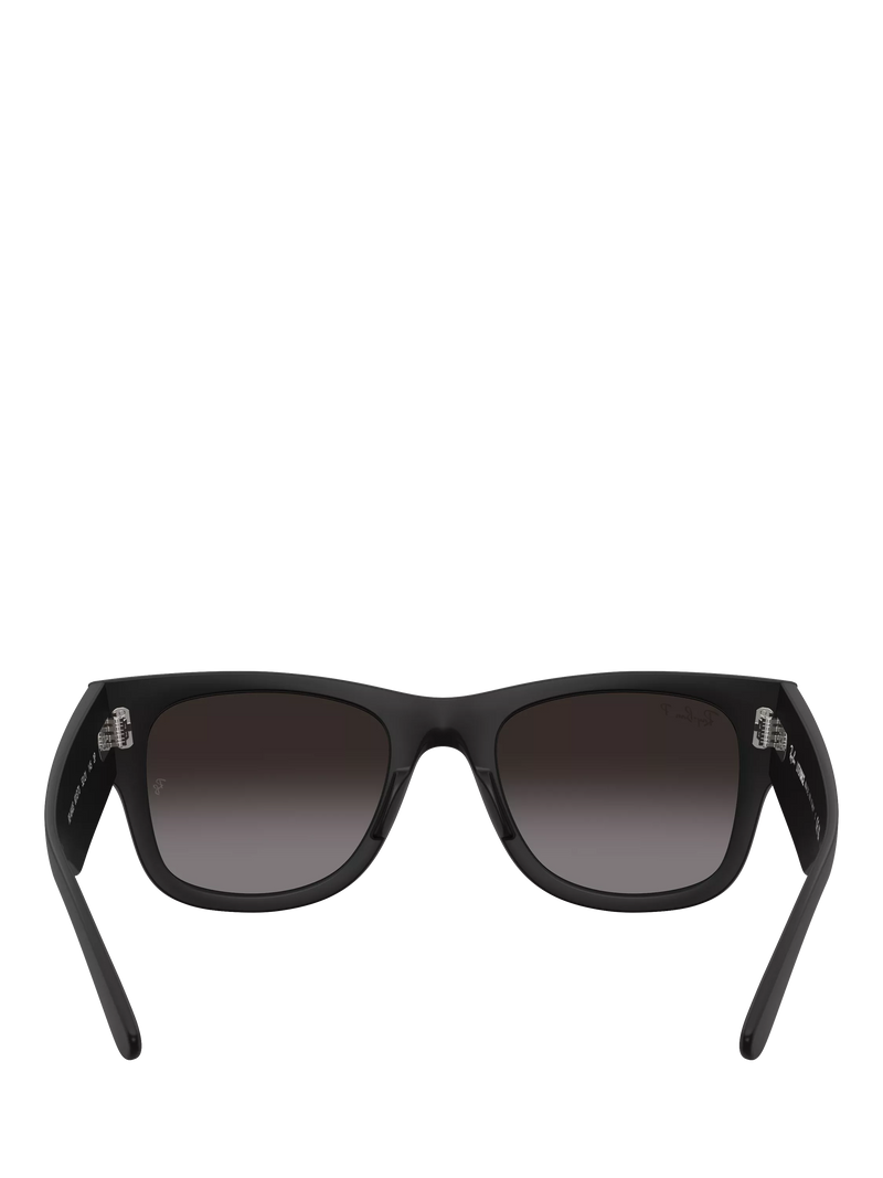 Ray-Ban RB4840S square polarised sunglasses black gradient (British brand)