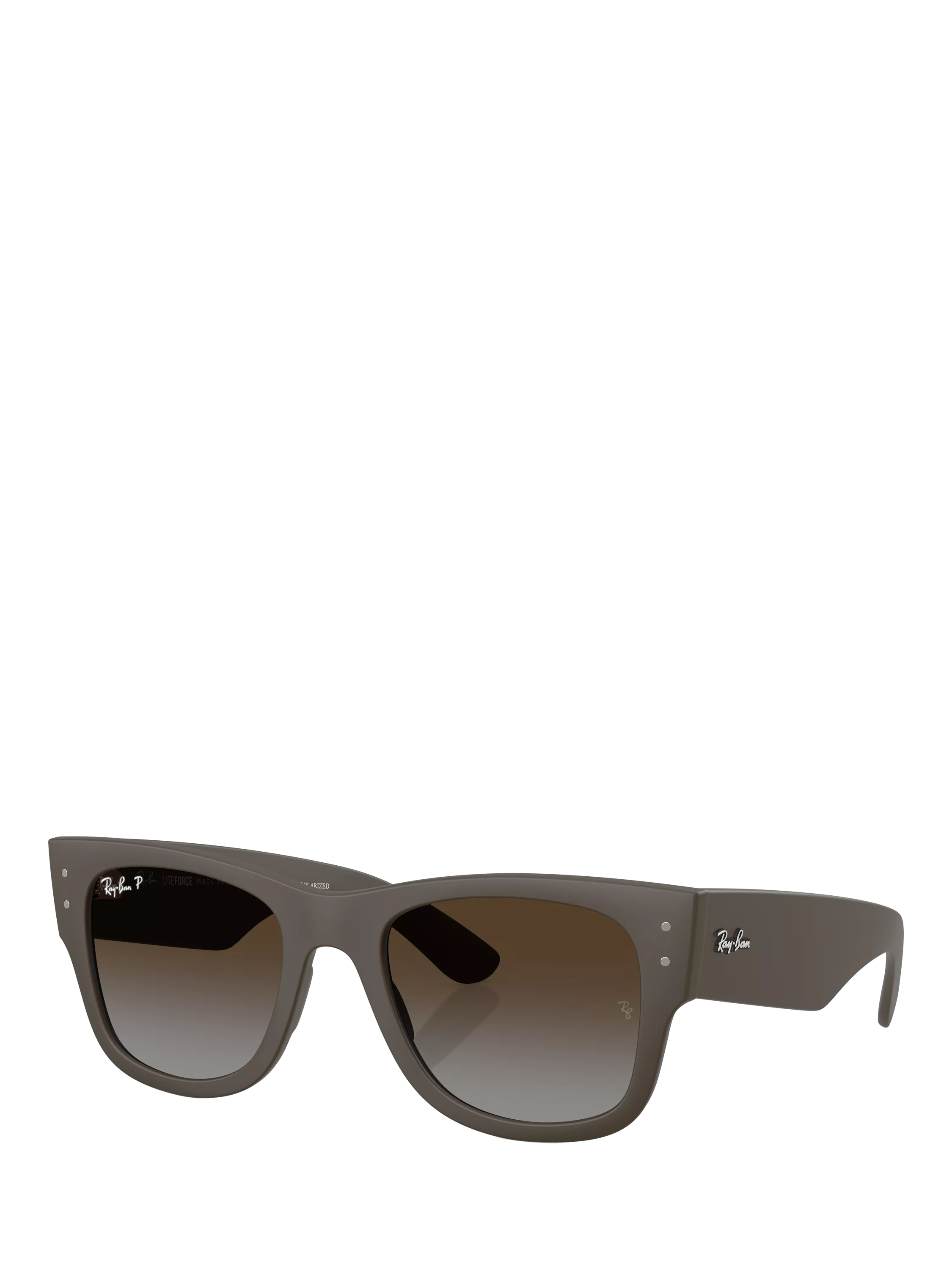 Ray-Ban square sunglasses in brown, UK version