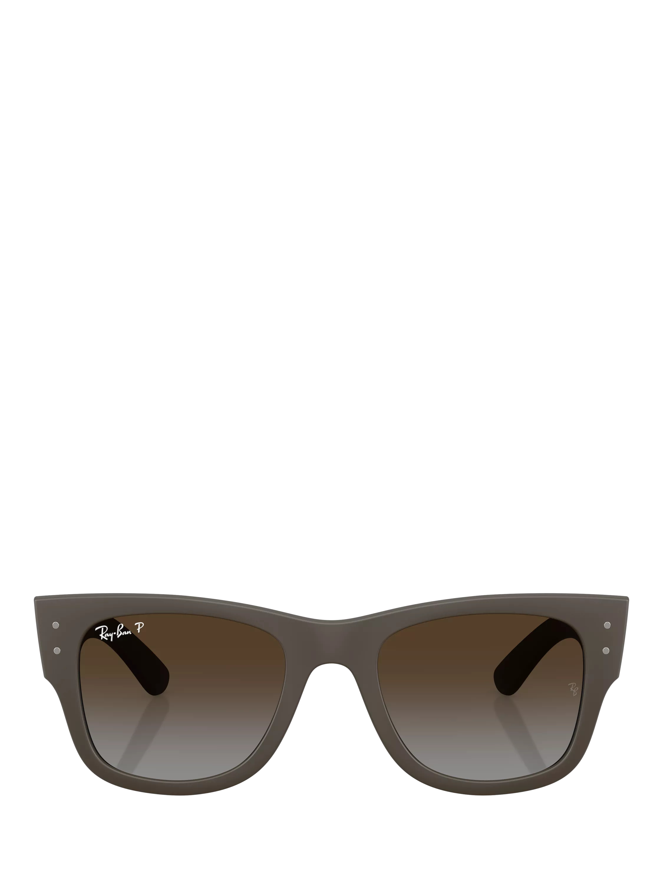 Ray-Ban square sunglasses in brown, UK version