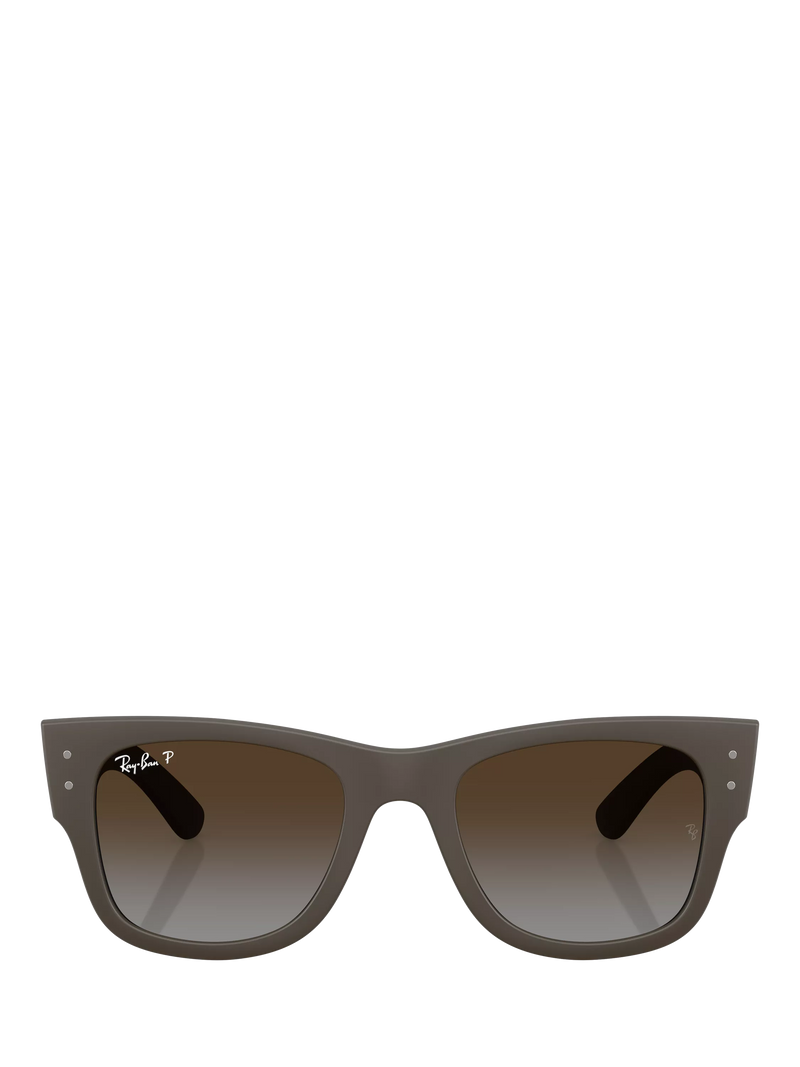 Ray-Ban square sunglasses in brown, UK version